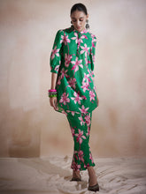 Green Tropical Printed Co-Ord Set