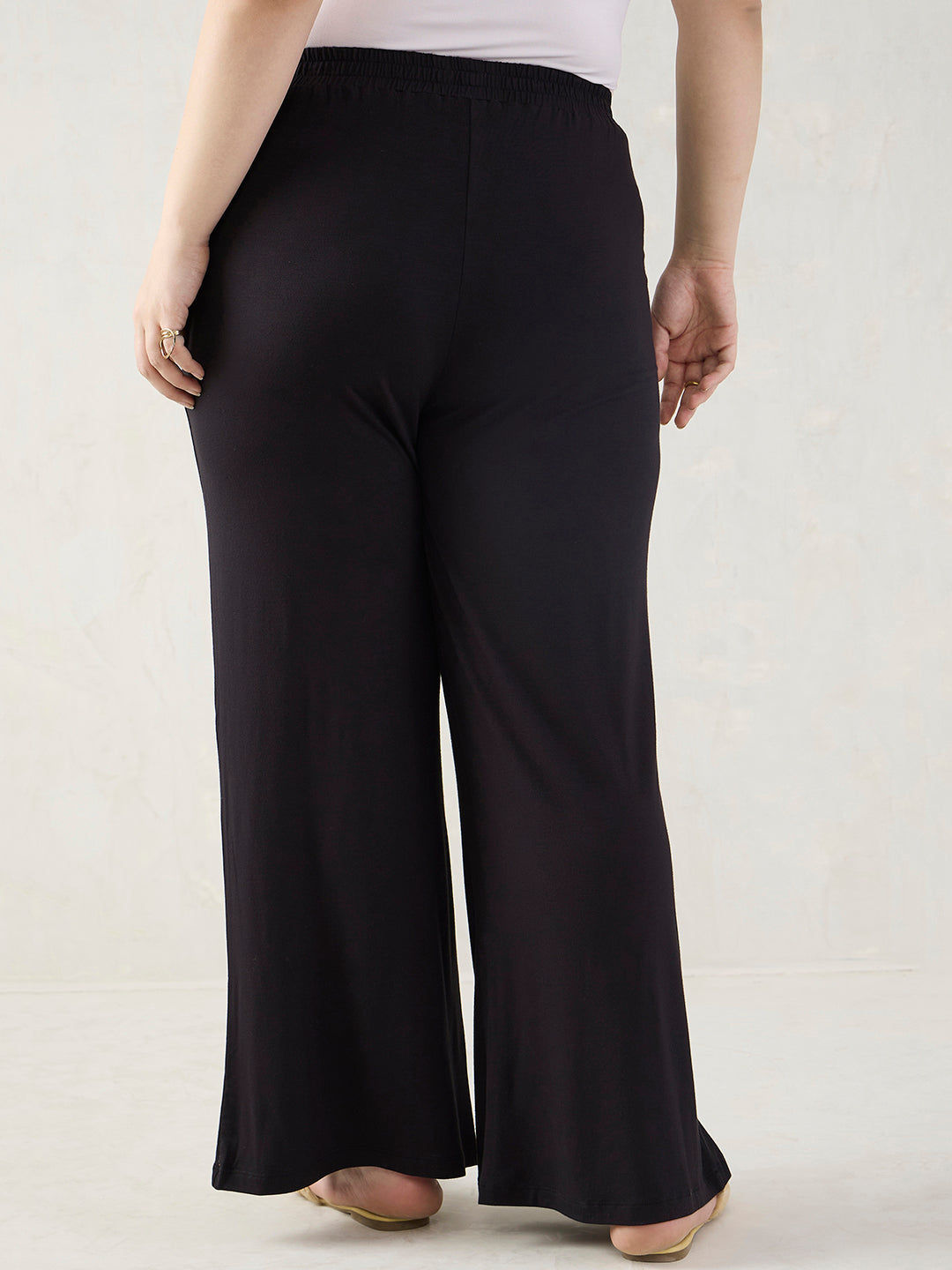 Black Bootleg Pants