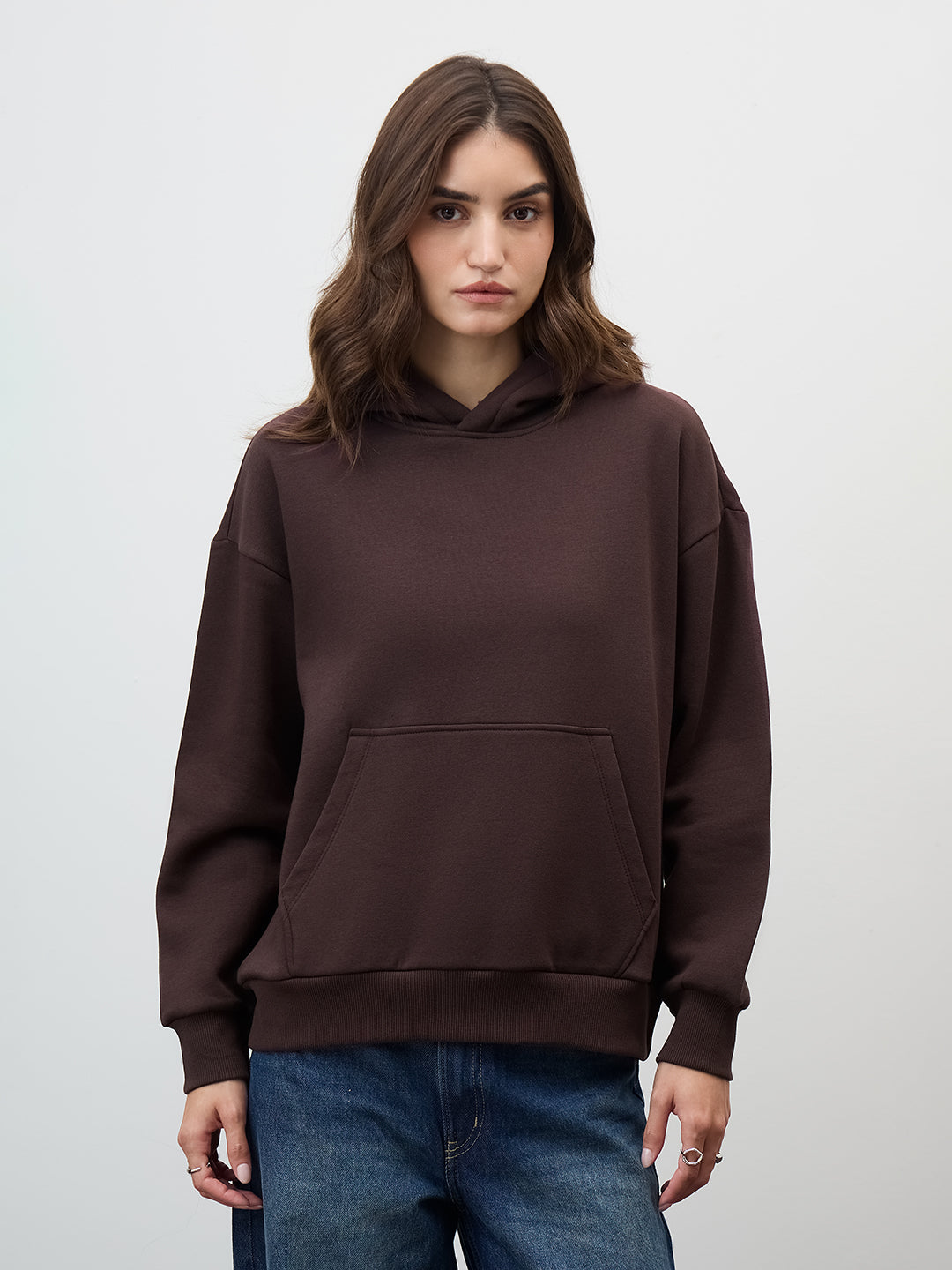 Mocha Fleece Hoodie
