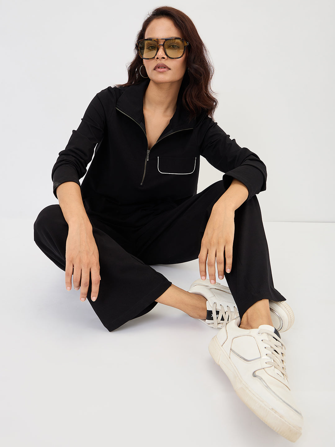 Black Travel Pants