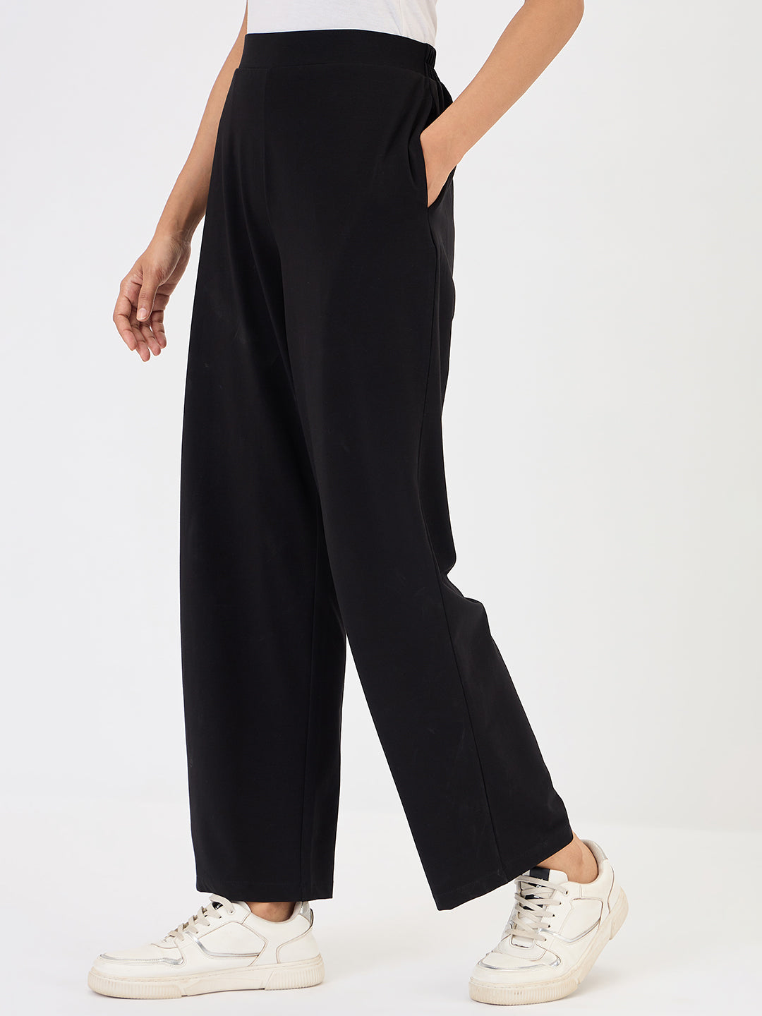 Black Travel Pants