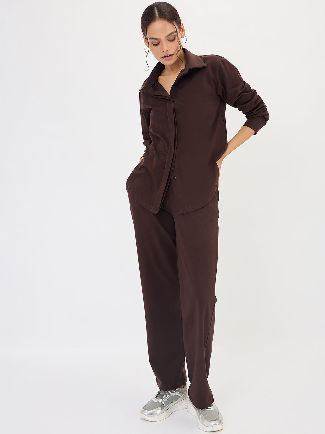 Brown Travel Shirt
