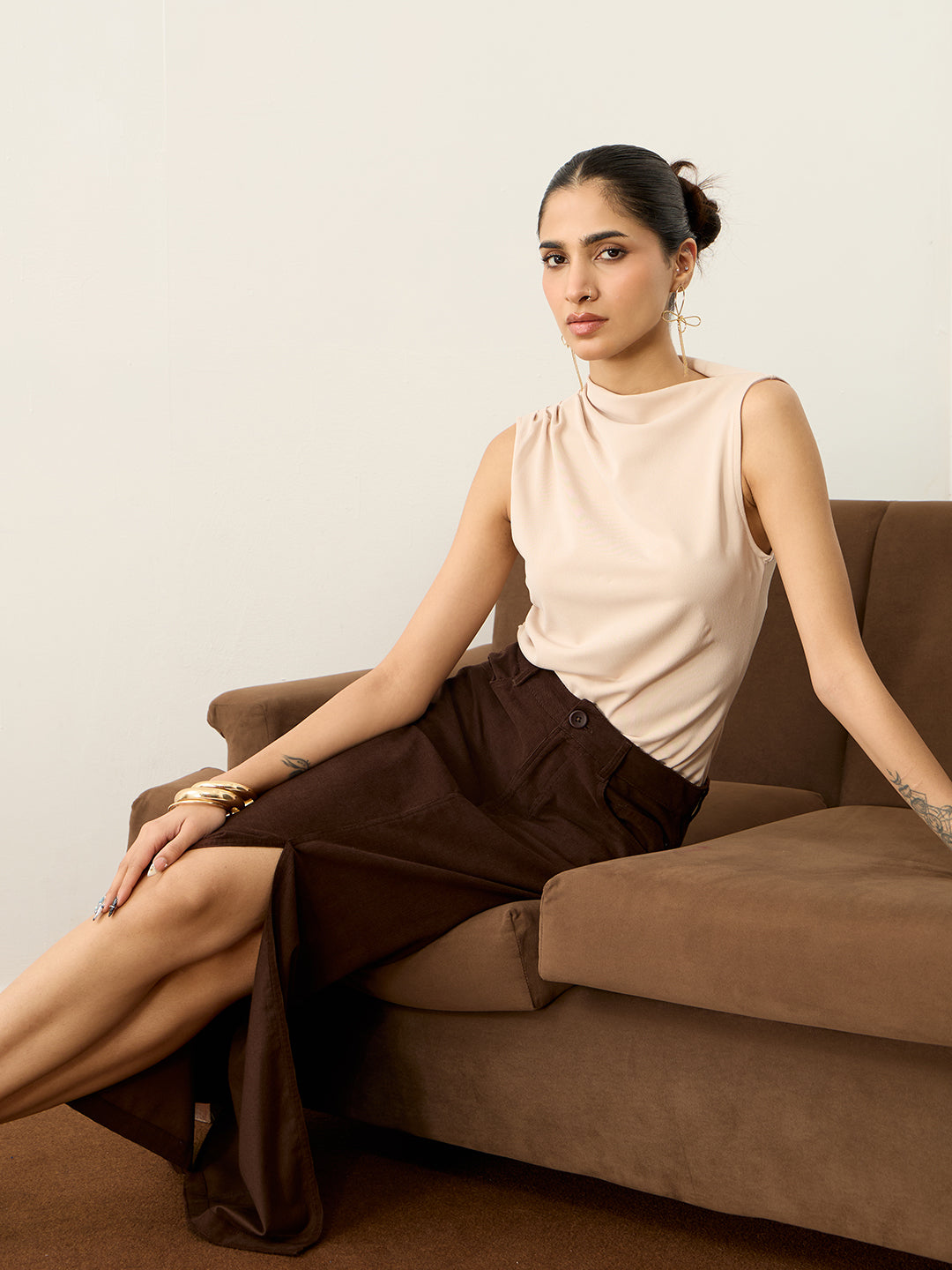 The Cool Girl Corduroy Skirt