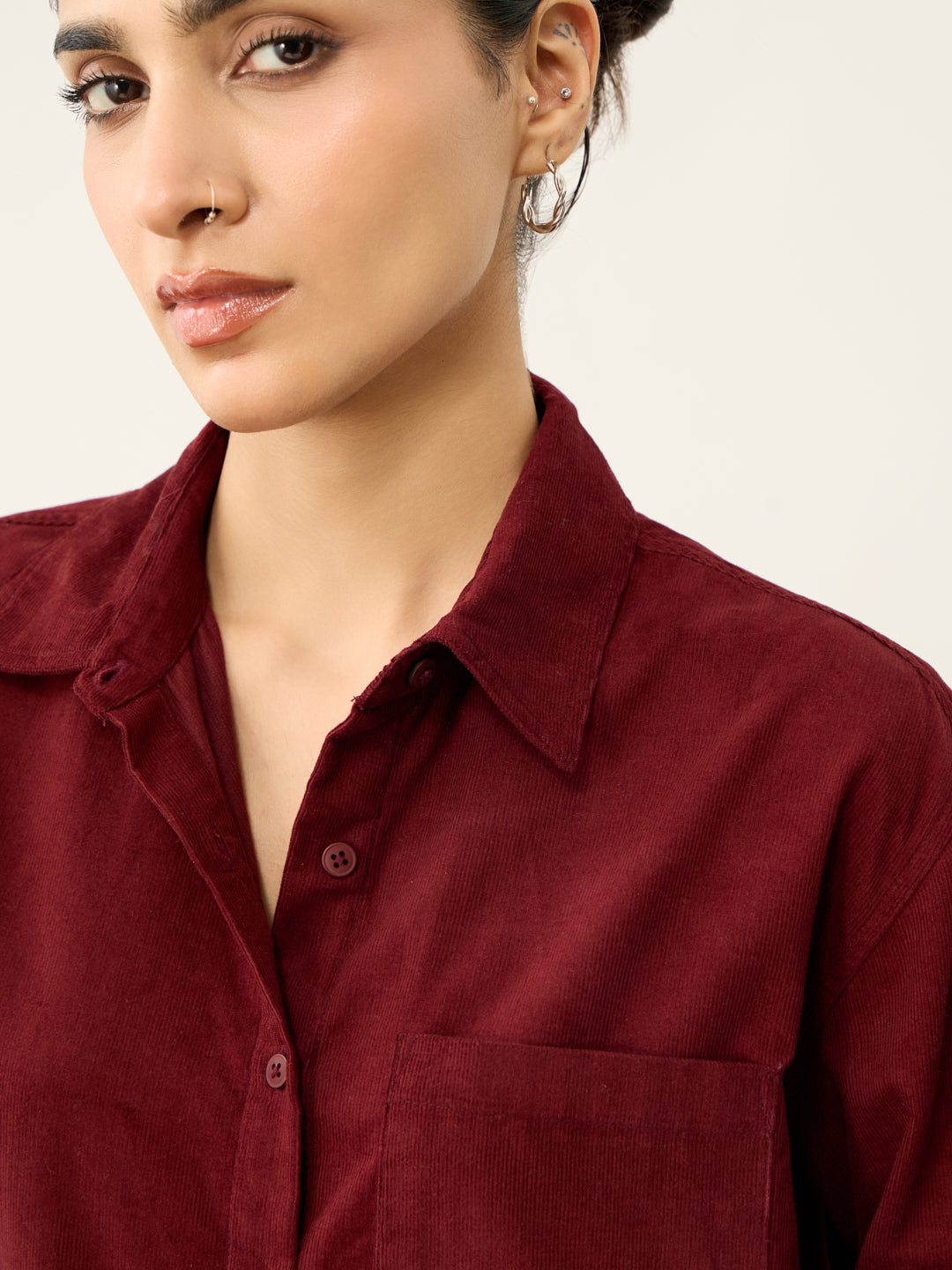 The Cool Girl Corduroy Shirt