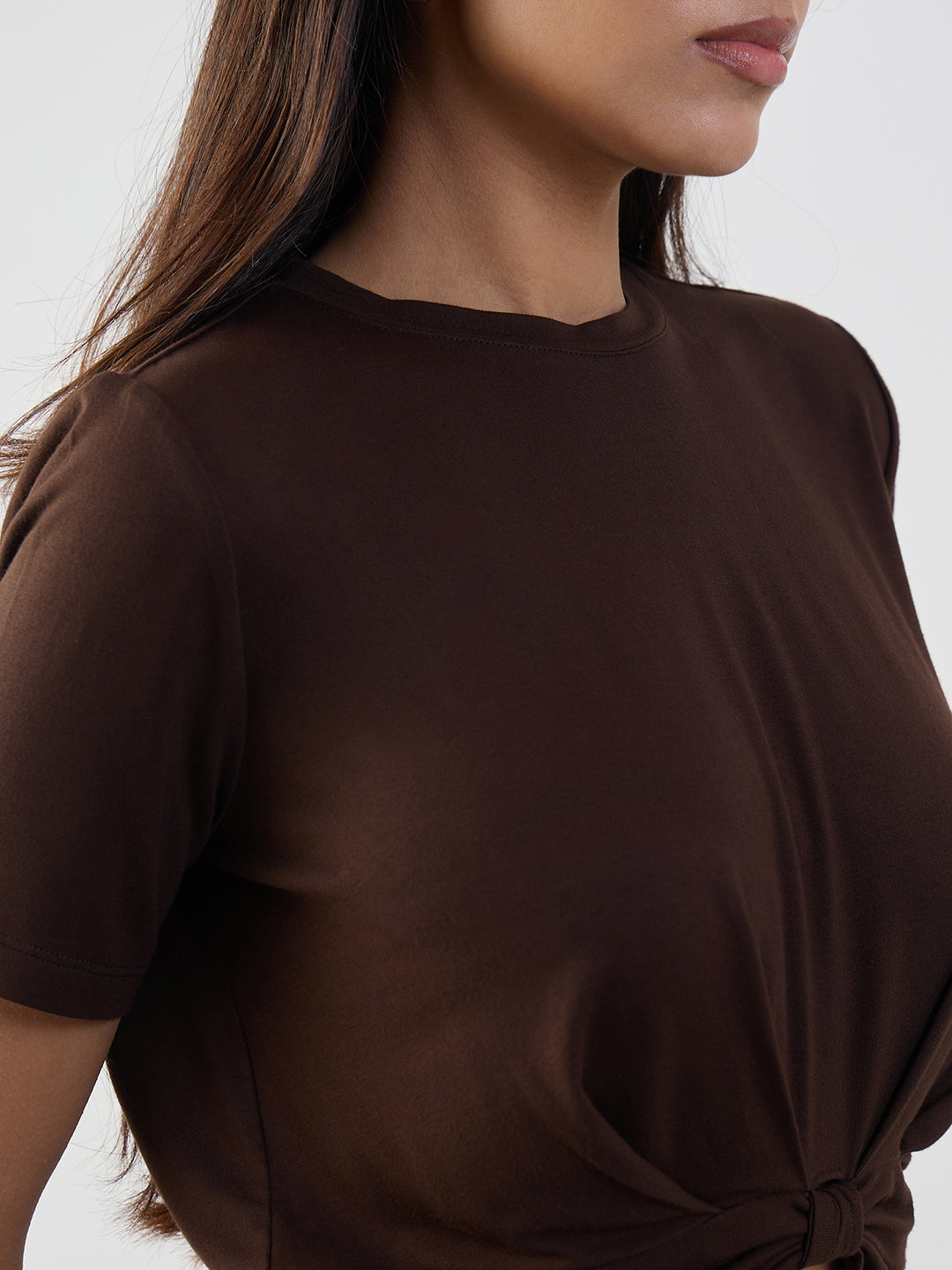 UltraSoft Bamboo Mocha Knot T-shirt