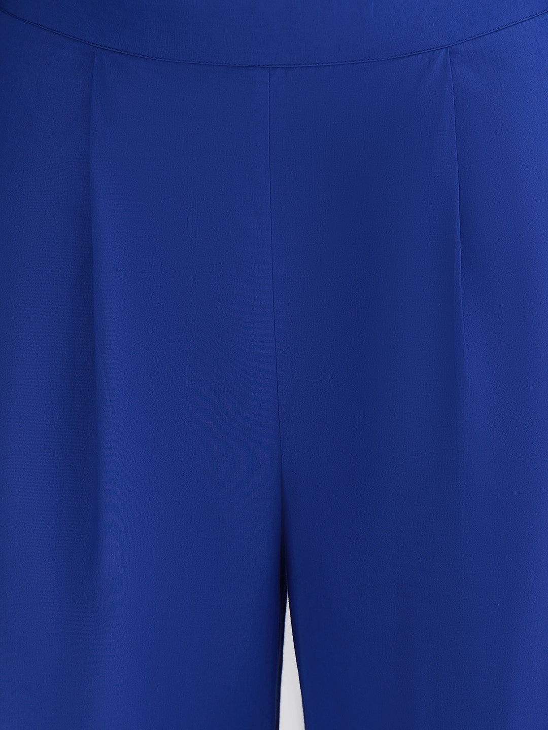 Royal Blue Poplin Shirt Co-Ord Set