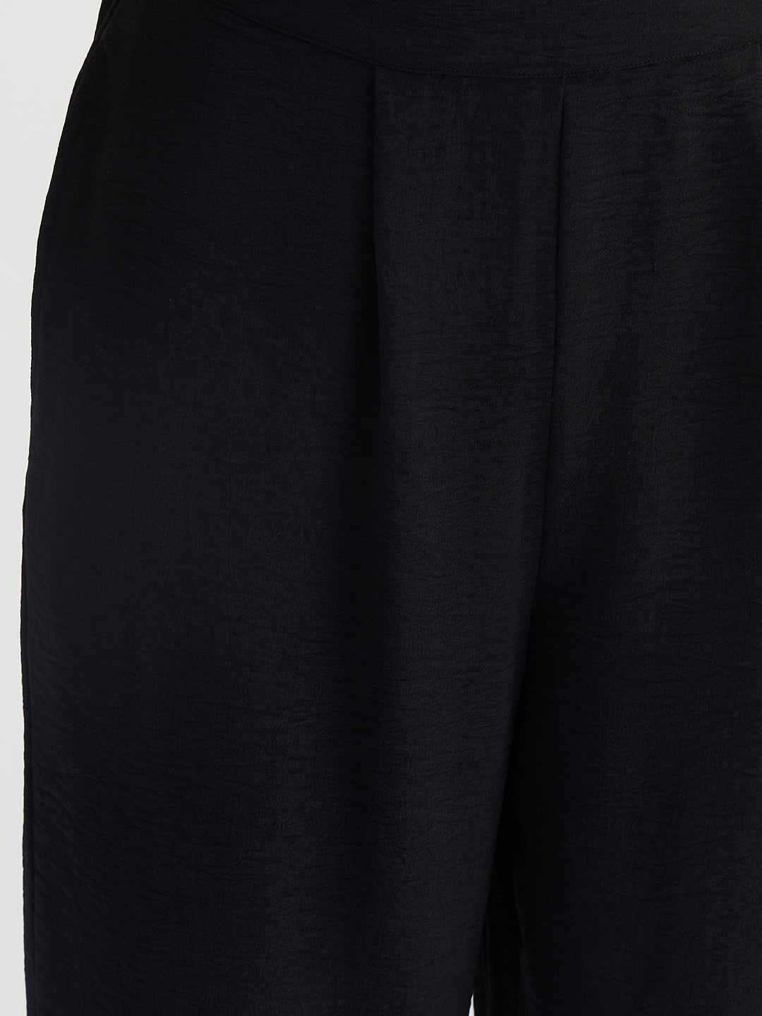 Black And White Colorblock Co-Ord Set