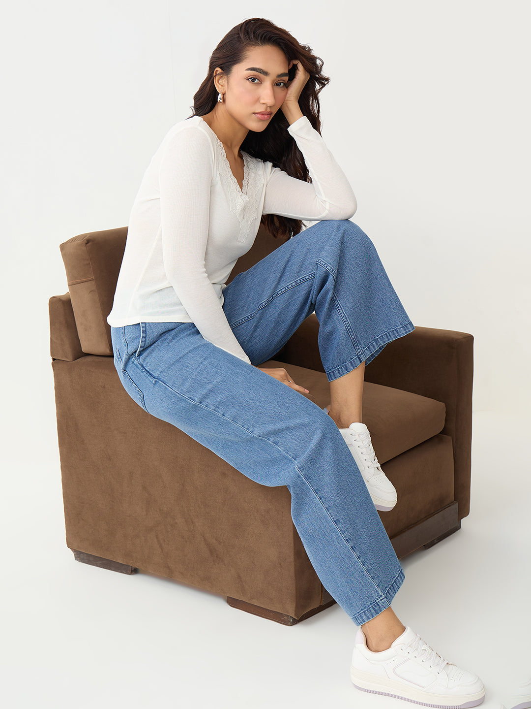 DenimClassic Acid Blue Straight Jeans