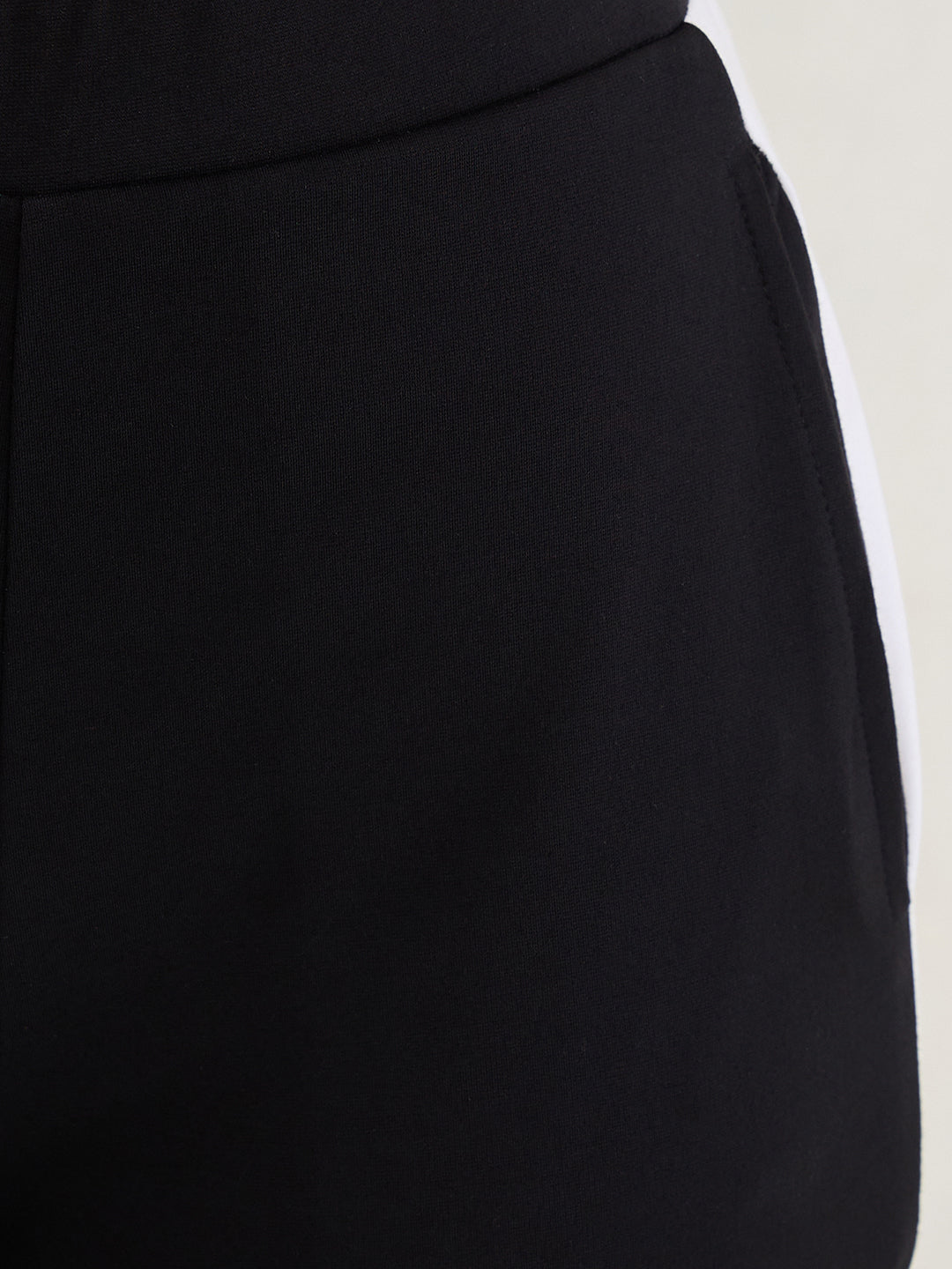Black & White Colorblock Co-Ord Set
