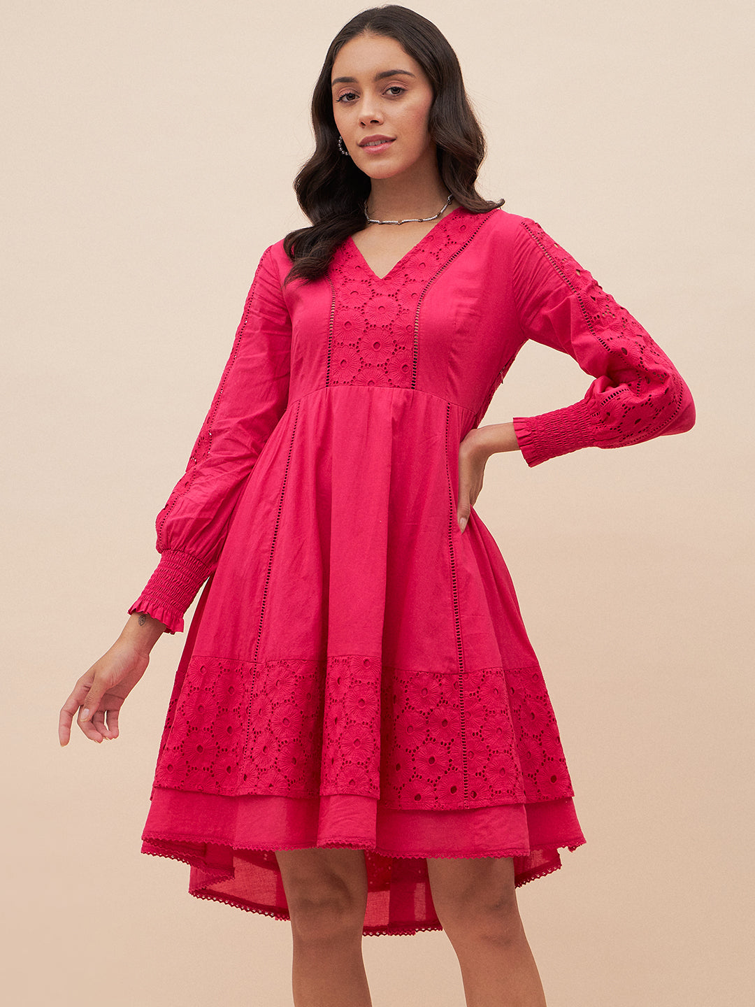 Mini frock deals design