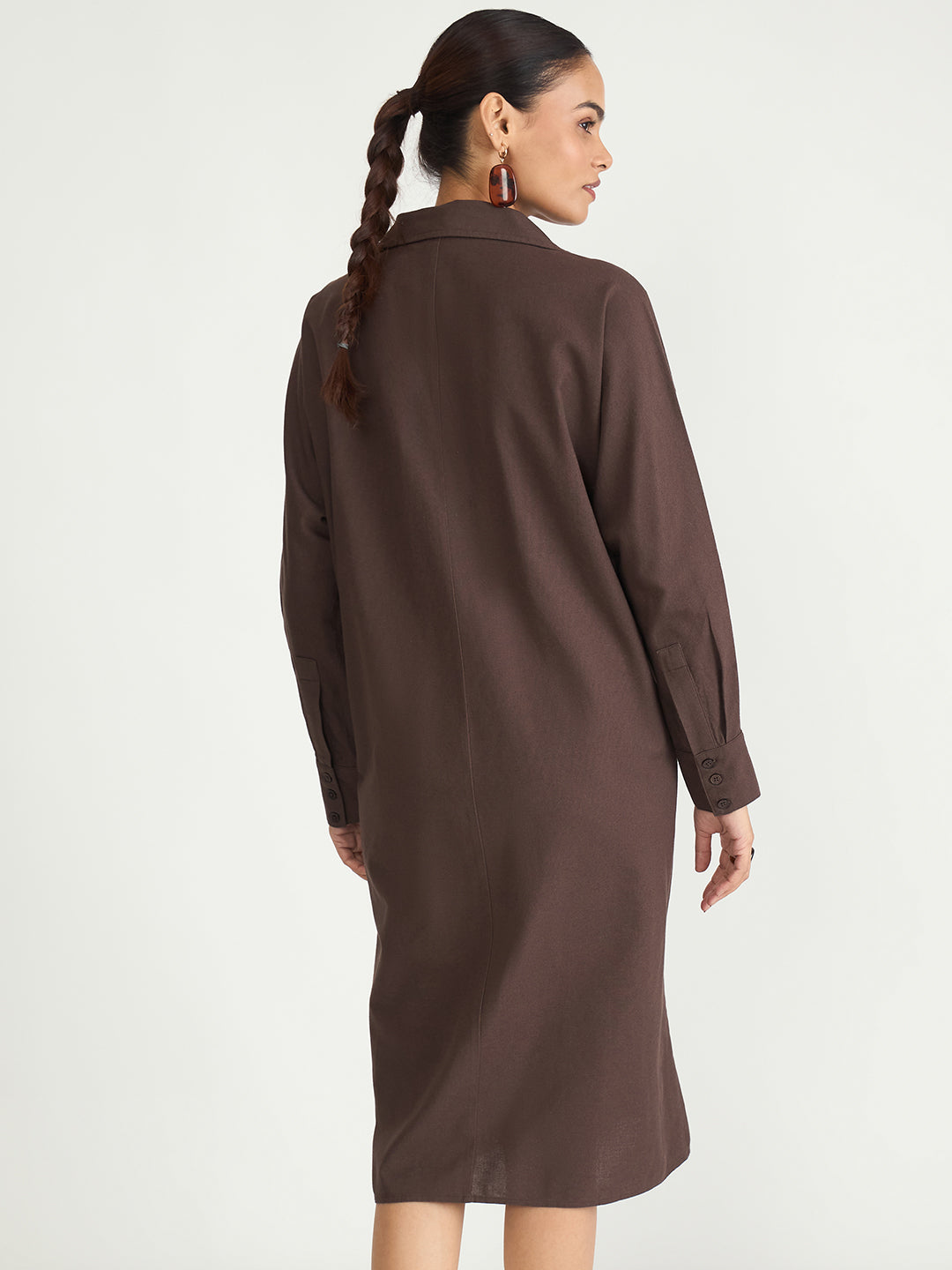 LinenLite Mocha Transform Dress