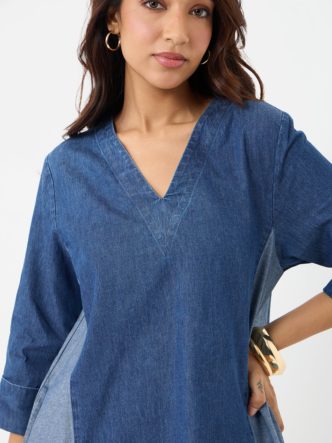 DenimClassic Navy ColorBlock Co-ord