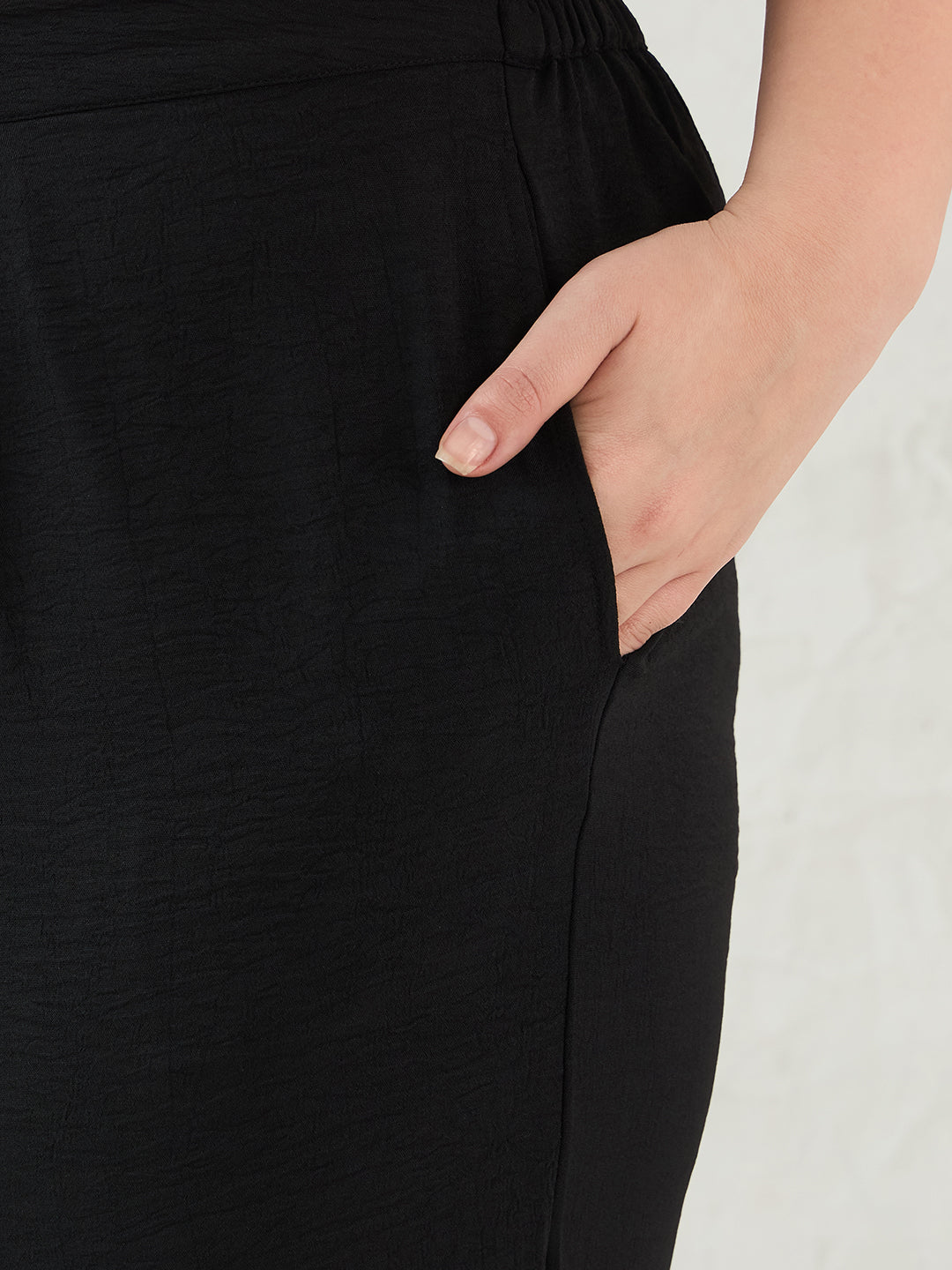 Black Button Detail Co-Ord