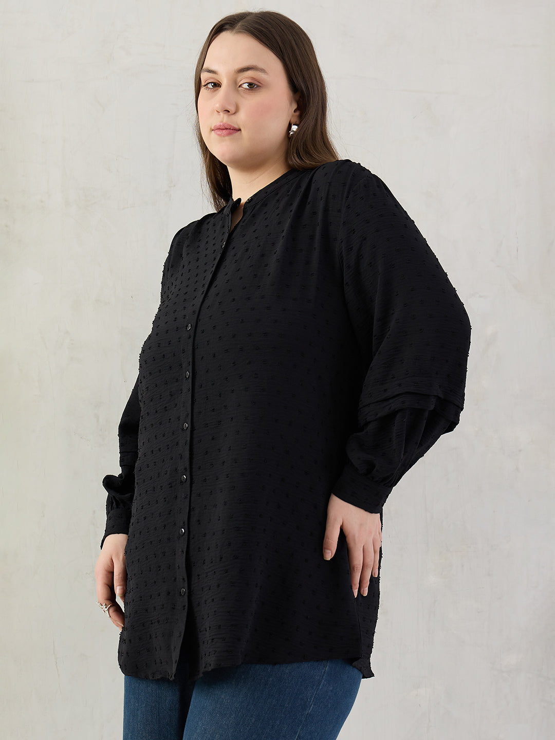 Black Button Down Shirt