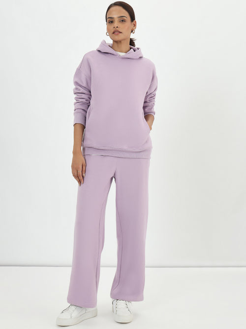 Lilac Fleece Hoodie