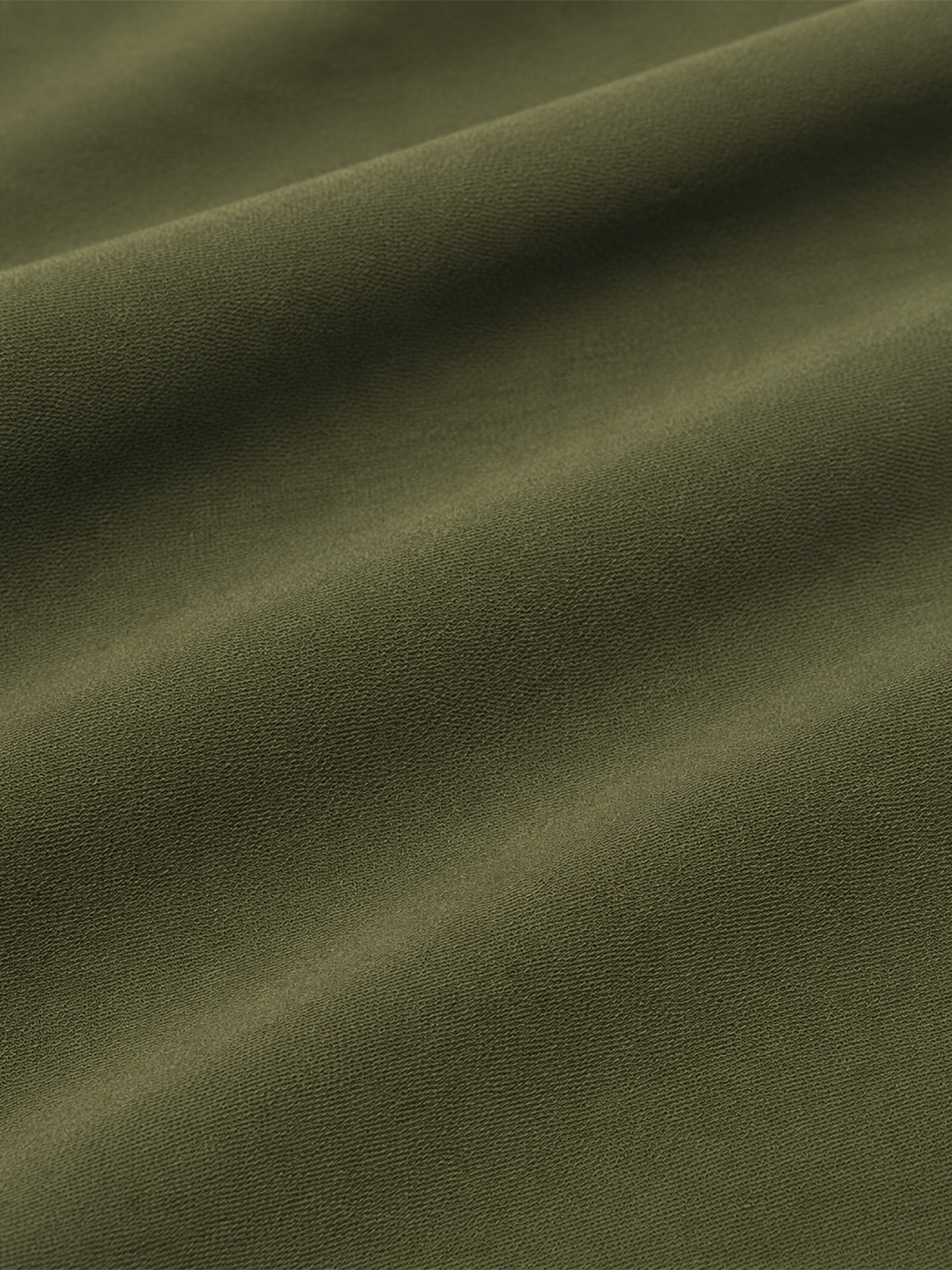 TrueStretch Olive Button Detail Top