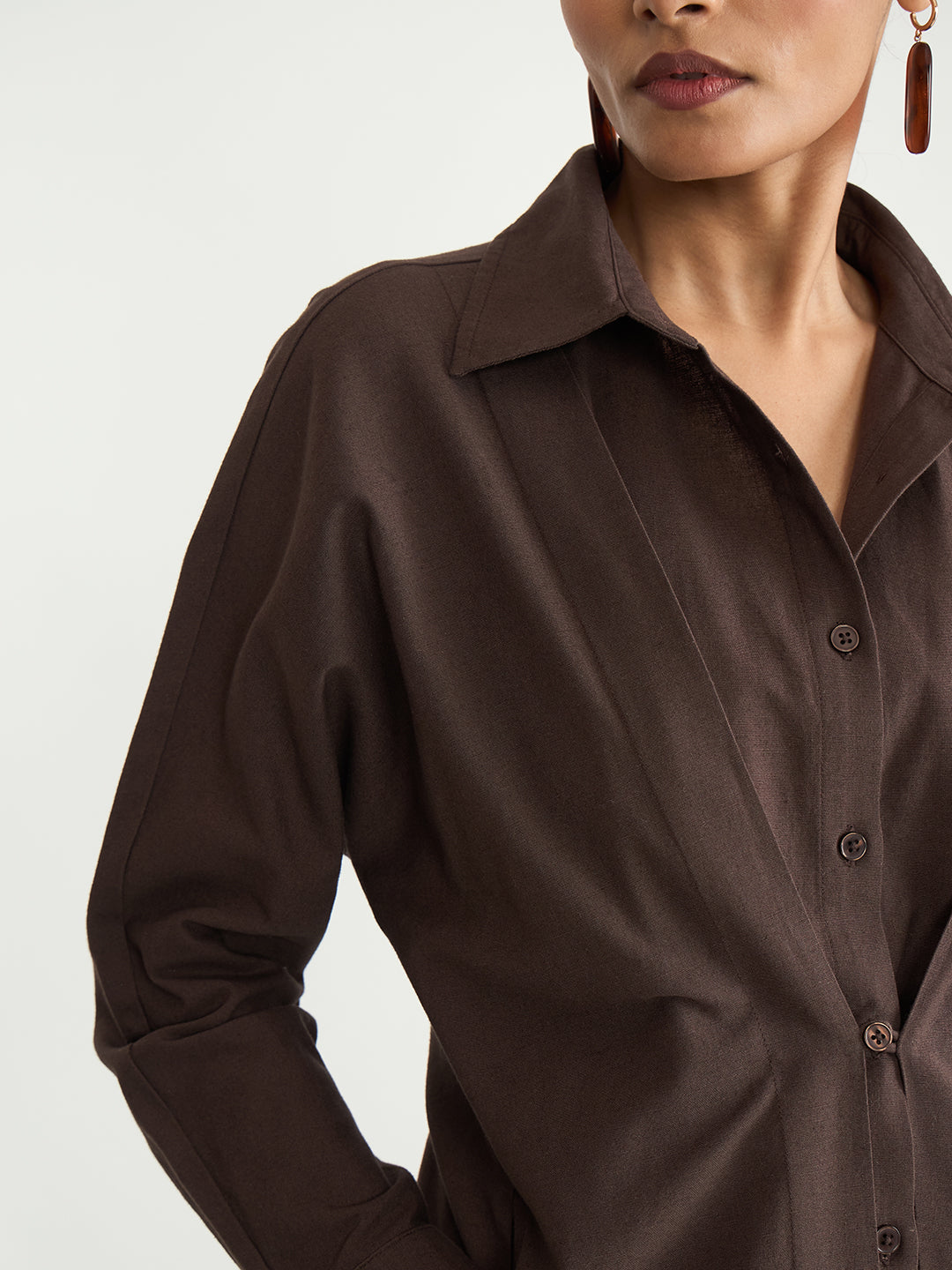 LinenLite Mocha Transform Dress