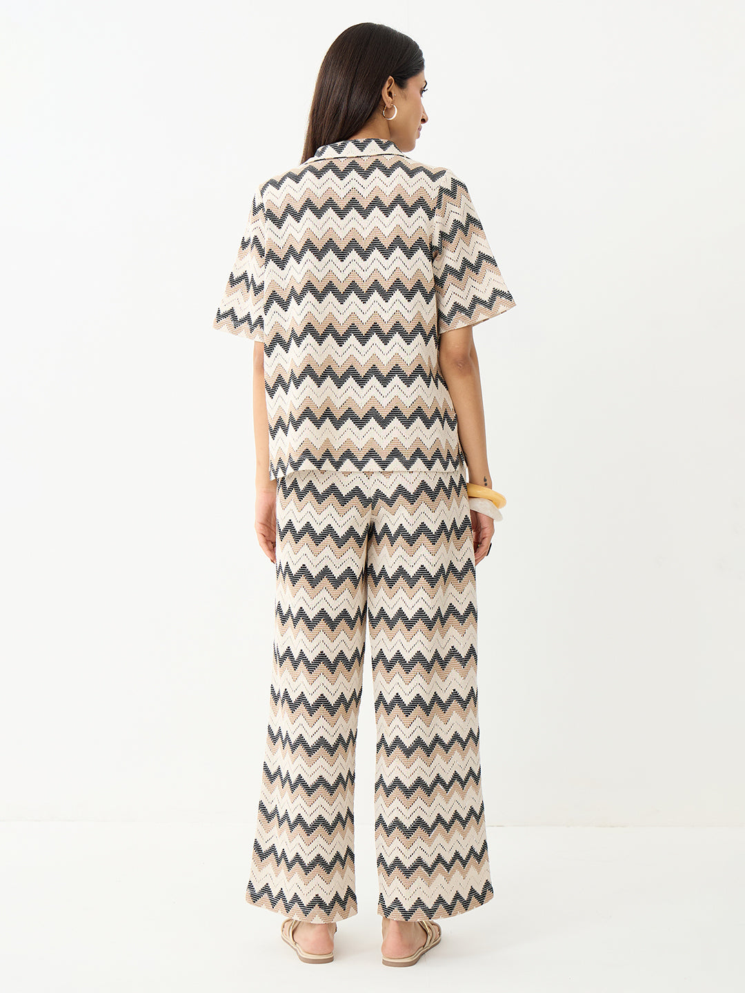 Multi Chevron Crochet Co-Ord Set