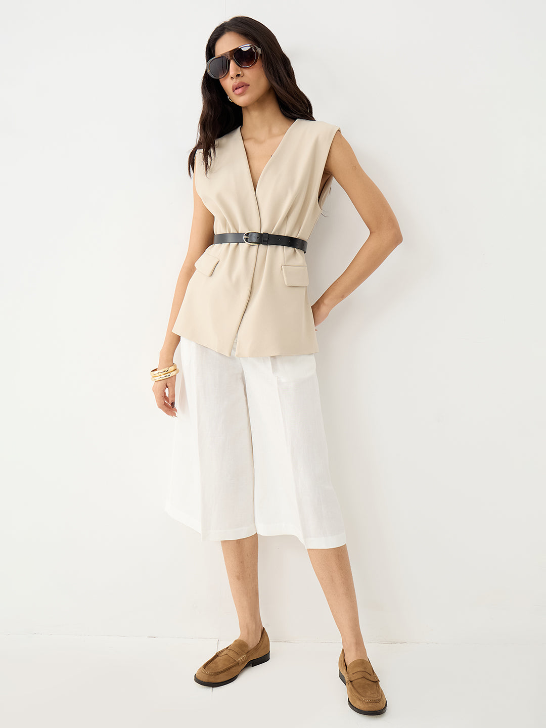 Black Timeless Leather Belt