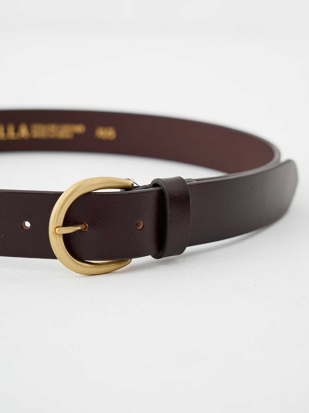 Dark Brown Timeless Leather Belt