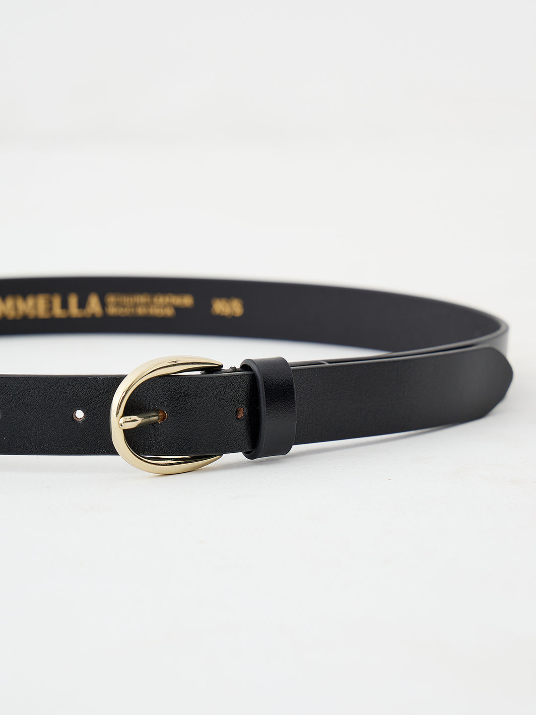 Black Timeless Leather Belt