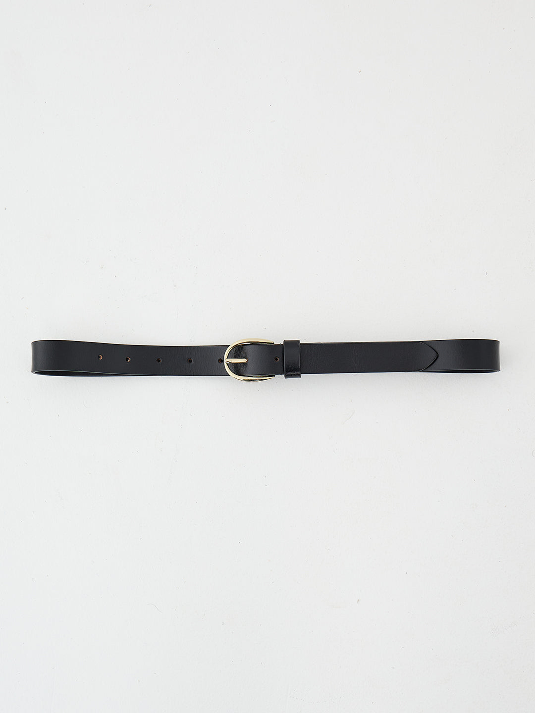 Black Timeless Leather Belt