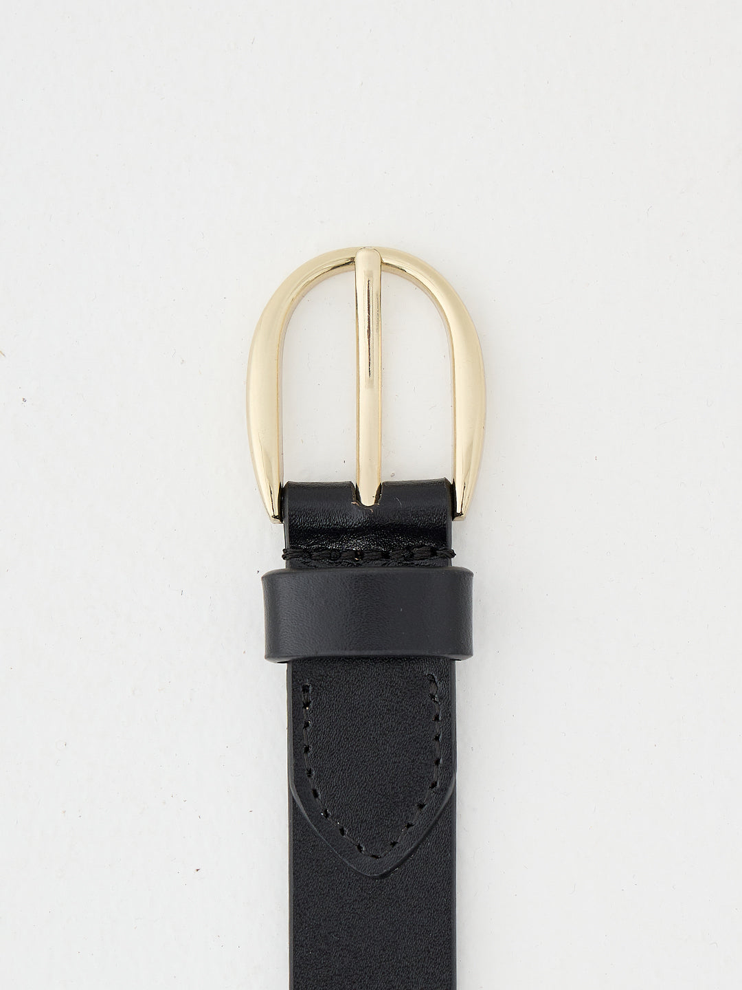 Black Timeless Leather Belt