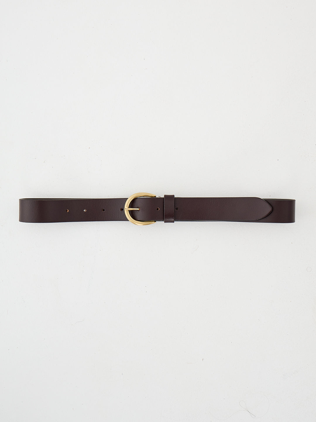 Dark Brown Timeless Leather Belt