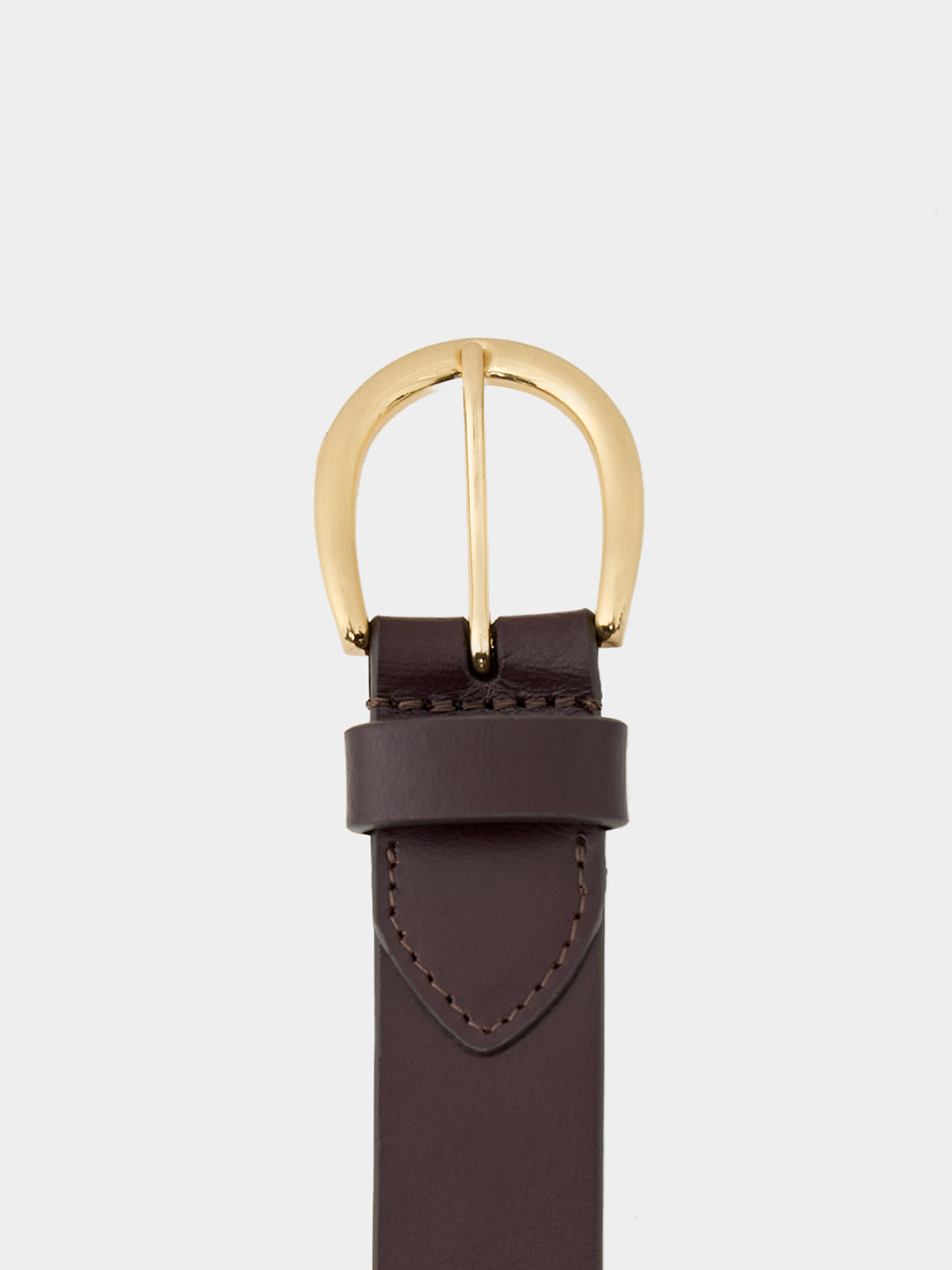 Dark Brown Timeless Leather Belt