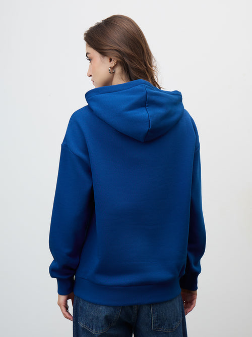 Royal Blue Fleece Hoodie