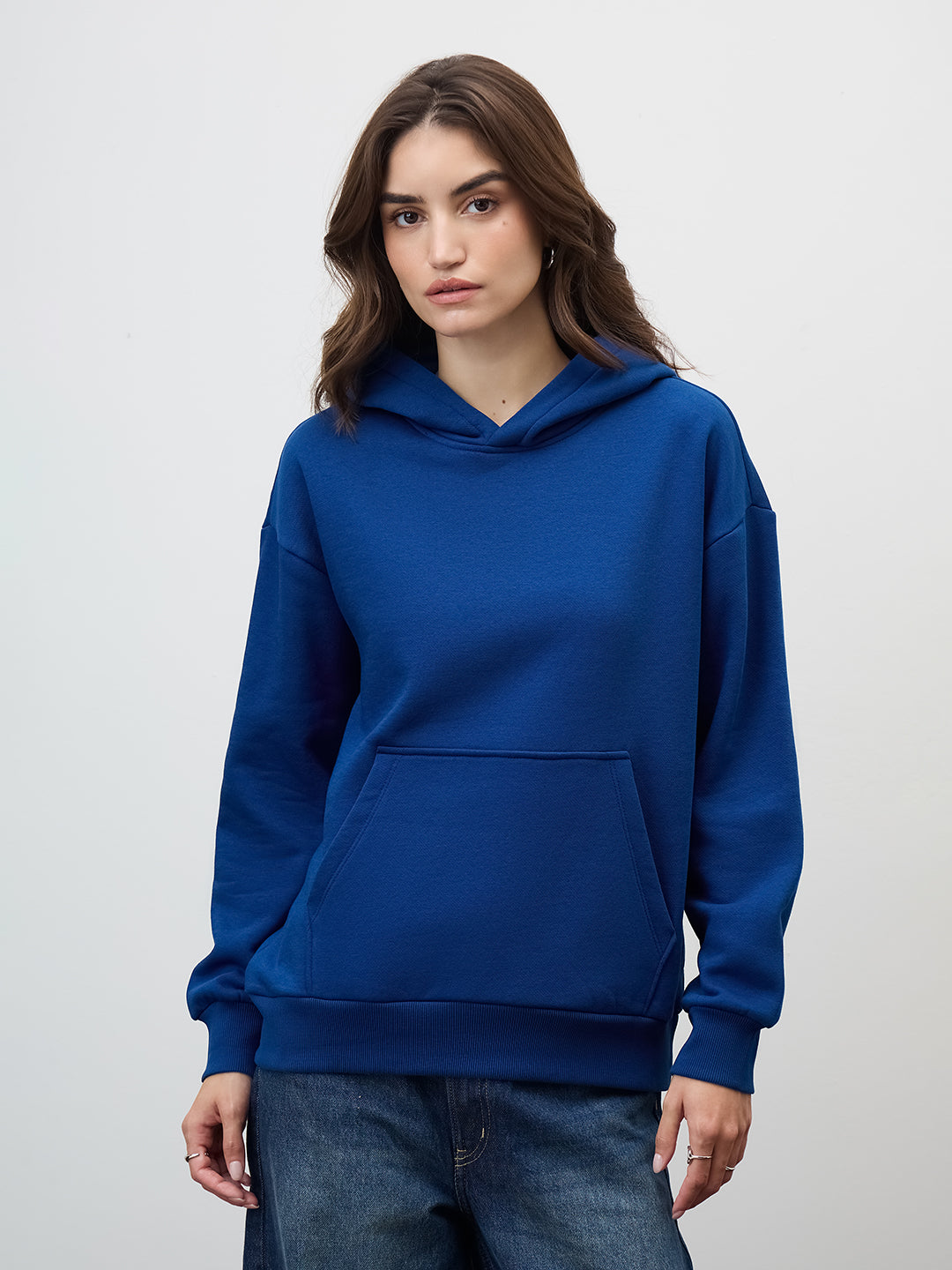 Royal Blue Fleece Hoodie