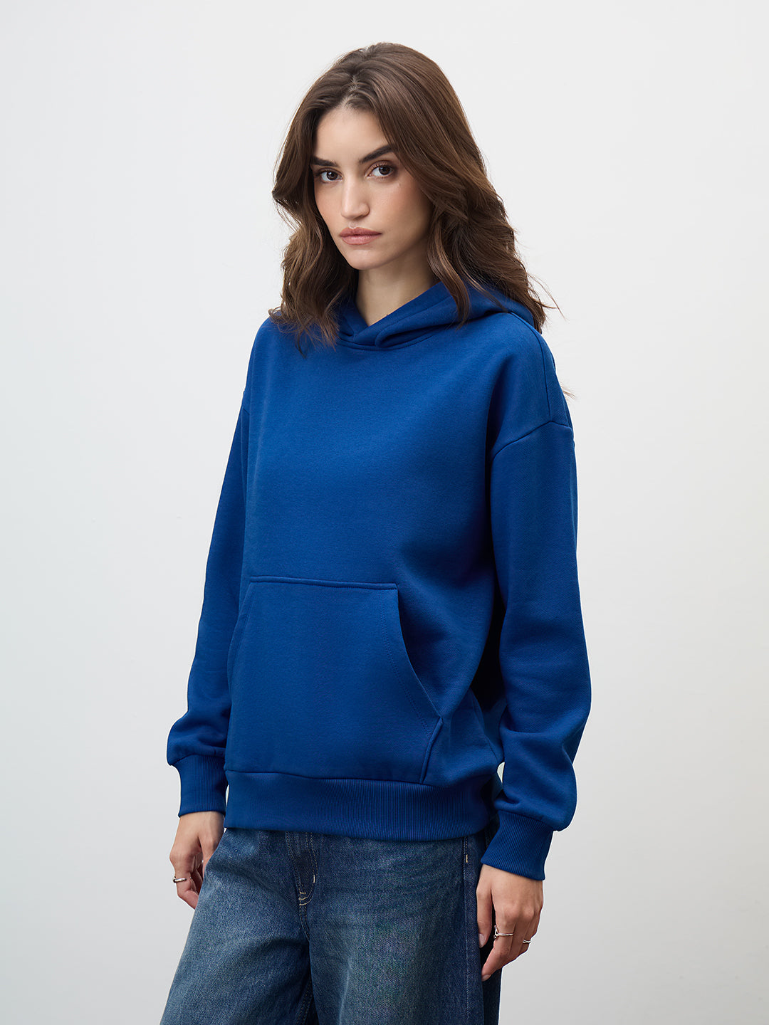 Royal Blue Fleece Hoodie