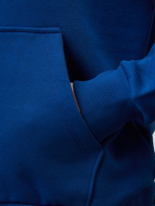 Royal Blue Fleece Hoodie