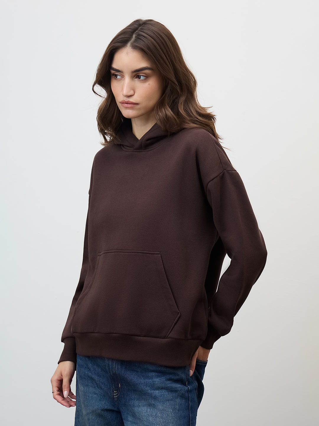 Mocha Fleece Hoodie