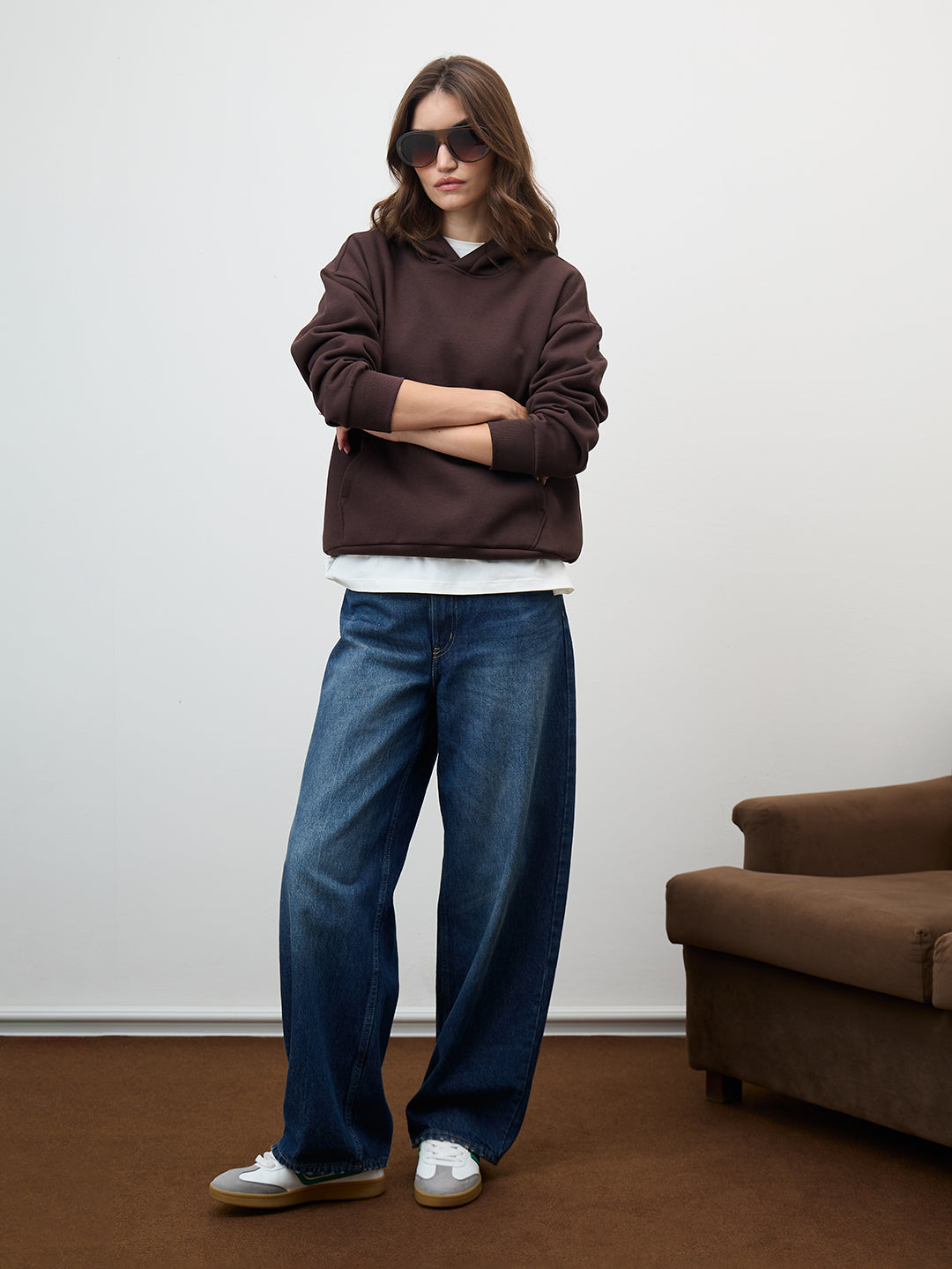 Mocha Fleece Hoodie