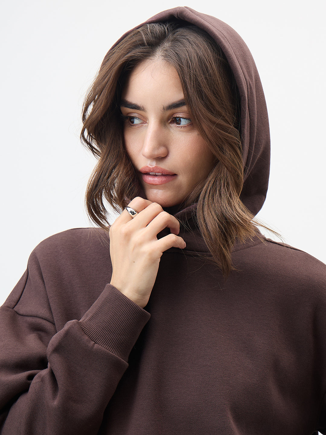 Mocha Fleece Hoodie