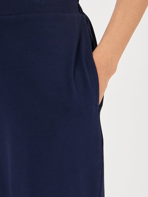 Navy Blue Travel Pants