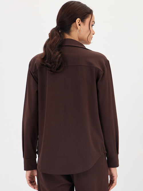 Brown Travel Shirt