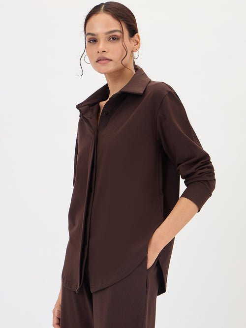 Brown Travel Shirt