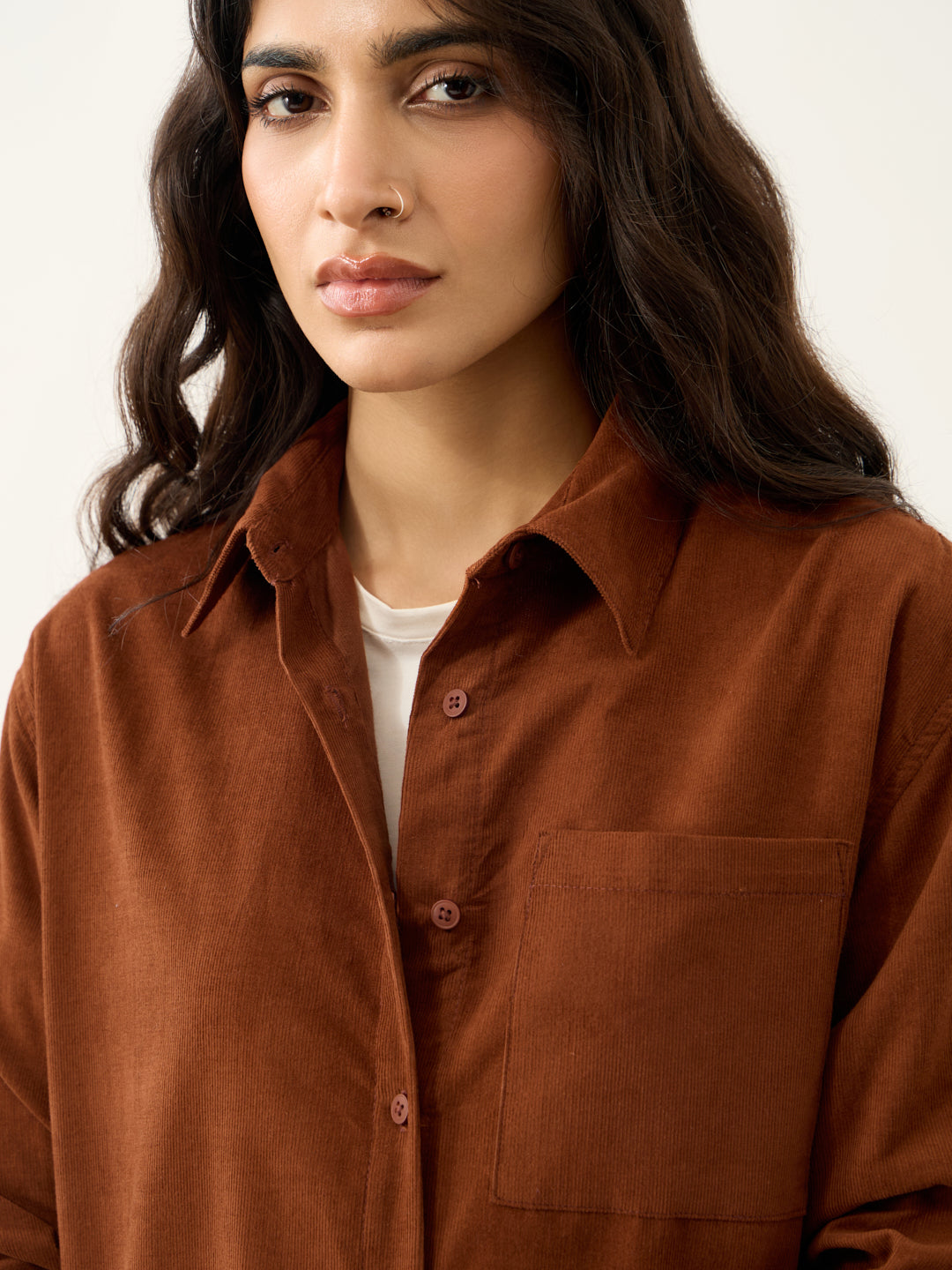 The Cool Girl Corduroy Shirt