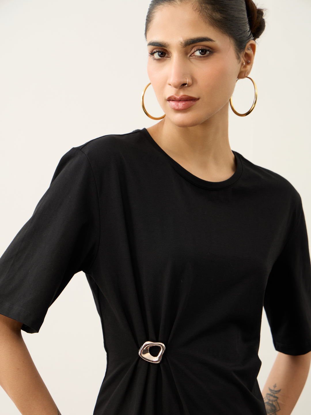 TrueStretch Black Buckle Detail Co-ord