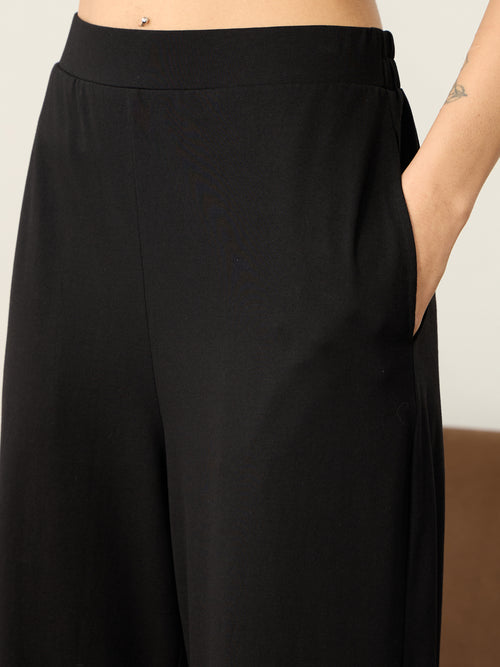 TrueStretch Black Buckle Detail Co-ord