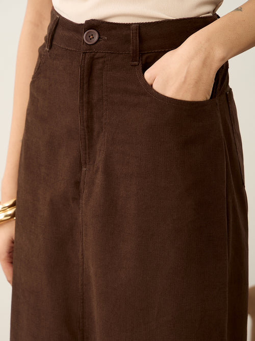 The Cool Girl Corduroy Skirt