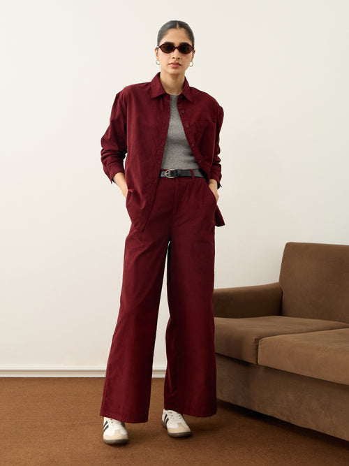 The Cool Girl Corduroy Shirt