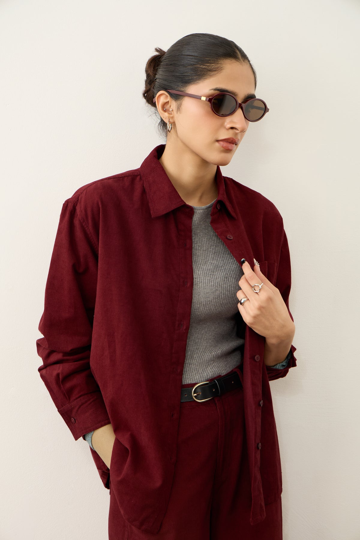 The Cool Girl Corduroy Shirt