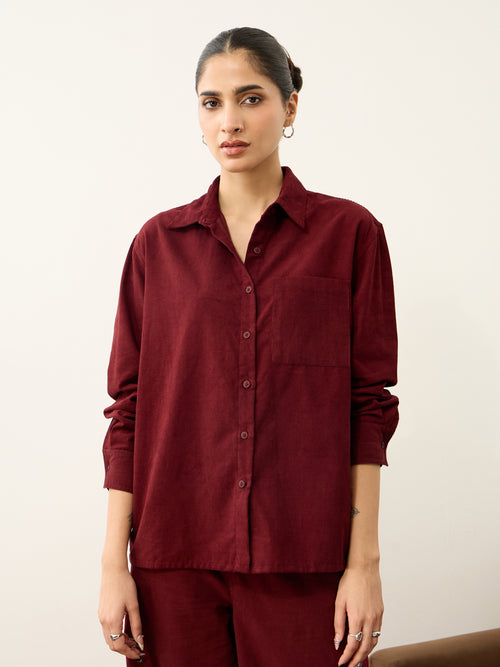 The Cool Girl Corduroy Shirt