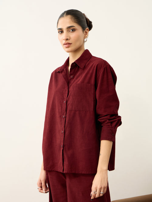 The Cool Girl Corduroy Shirt