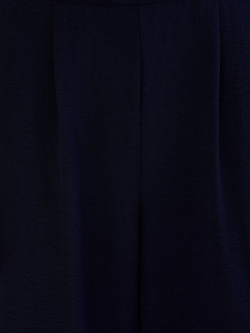 Navy Front Twist Co-Ord Set