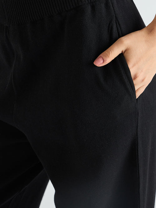 Black & White Colorblock Sweater Co-Ord