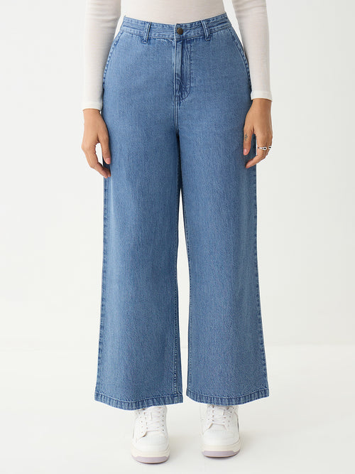 DenimClassic Acid Blue Straight Jeans
